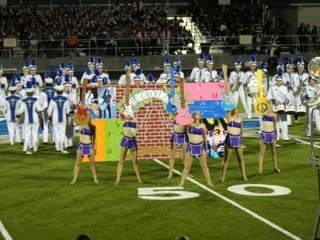 Lakeview band Confidently rocks the field