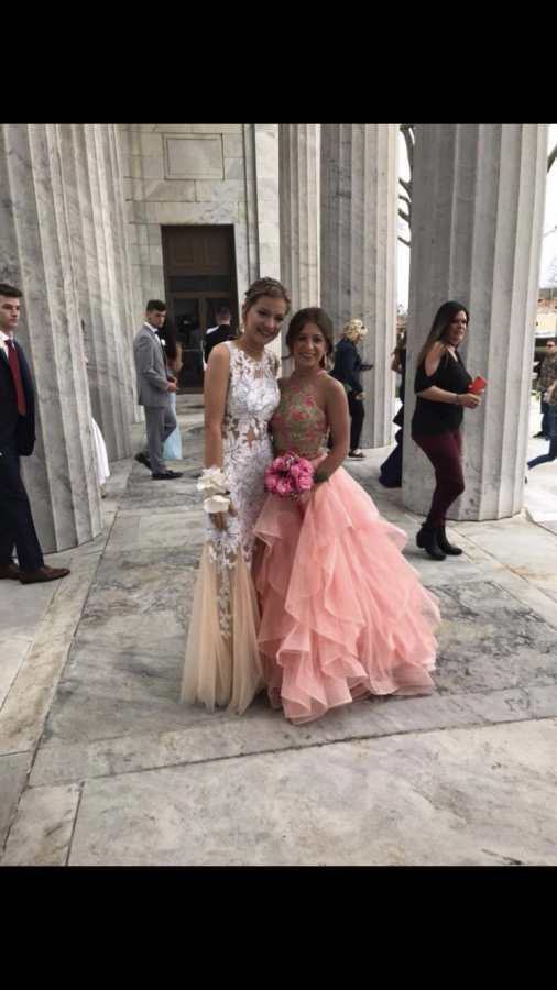 Two prom dress styles from last year.