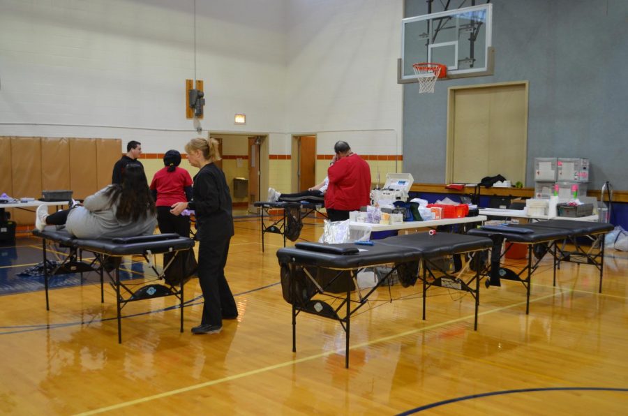 Bulldogs Take on Second Round of Blood Drive