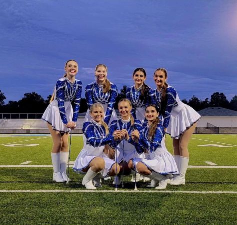 Lakeview Majorettes March to Another Successful Season