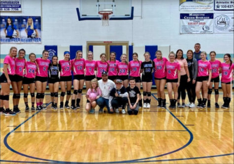 Lakeview Girls Volleyball Spikes Away Cancer