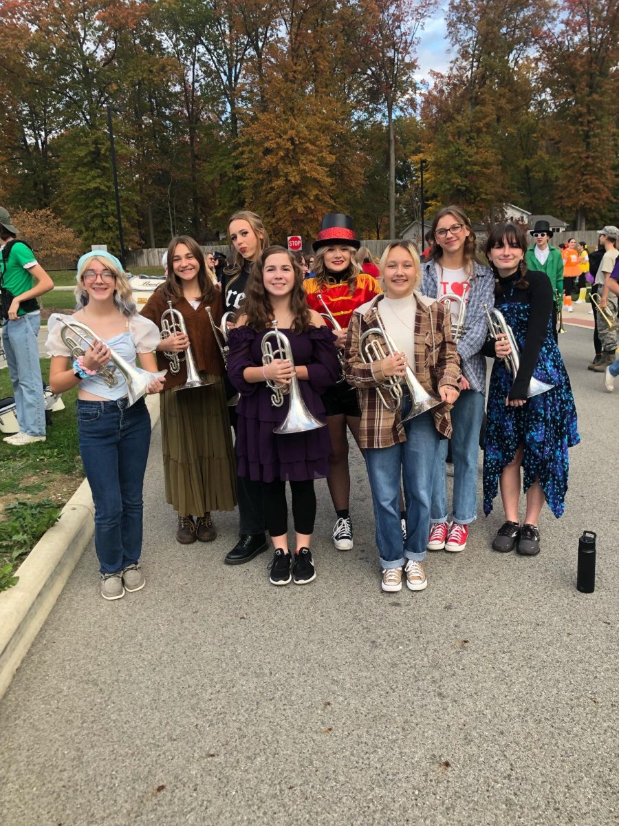 LHS Band Celebrates Halloween with Popular Yearly Parade
