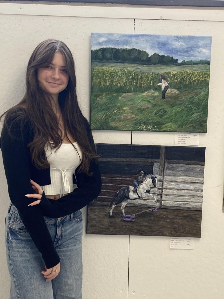 Lakeview Students Take Their Place in Local Art Show