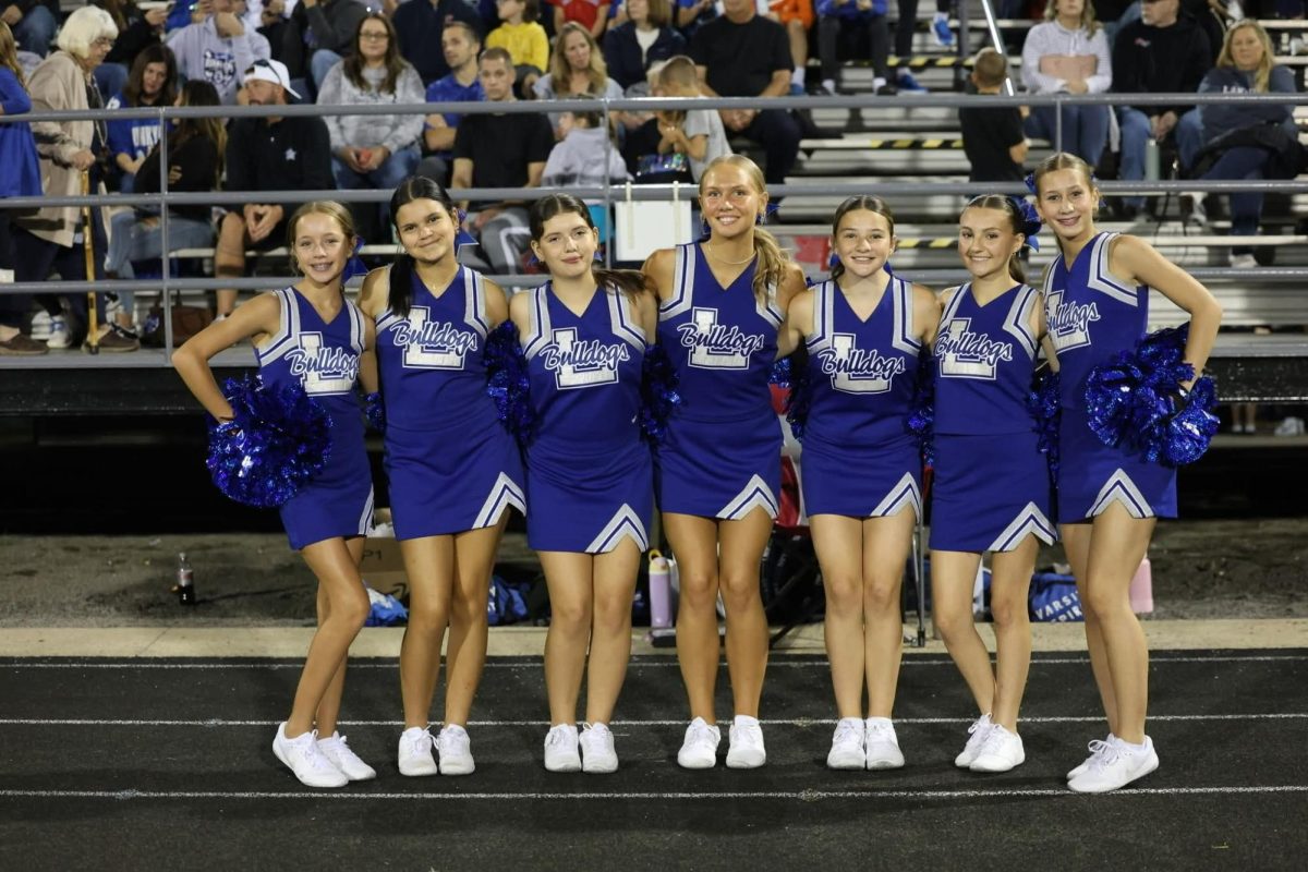 Lakeview Freshman Cheerleaders Bring the Spirit to the Court